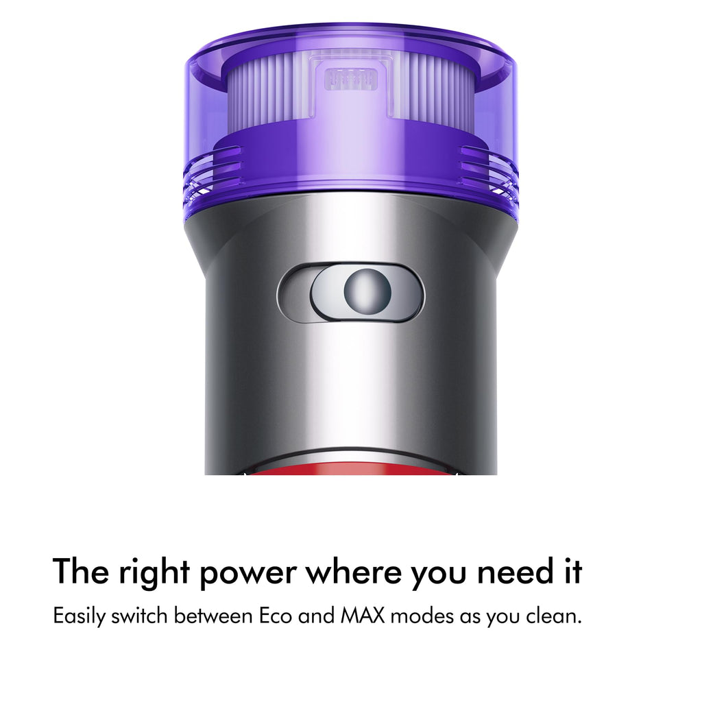 Dyson V8 Advanced Cordless Vacuum Cleaner, 130 AW, up to 40 min runtime, De-tangling Motorbar, removes Pet hair, cordless handheld