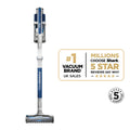 Shark PowerPro Cordless Stick Vacuum Cleaner, Lightweight, Floor Detect Technology, Anti-Hair Wrap Technology, Anti-Allergen Complete Seal, Flexible, Handheld mode, Navy Metallic, IZ380UK